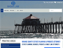 Tablet Screenshot of caglabasarlaw.com